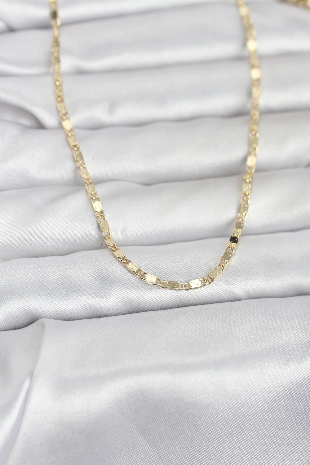 CM 14K Gold Renk Ezme Zincir 60 cm Kadın Kolye TG27BKO10964