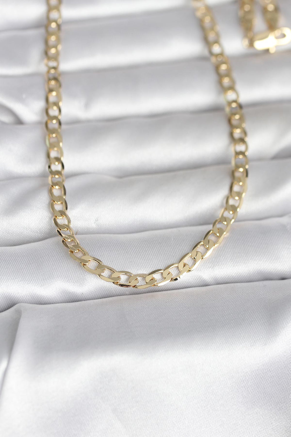 CM 14K Gold Renk Kalın Zincir Model 60 cm Kadın Kolye TG27BKO10998
