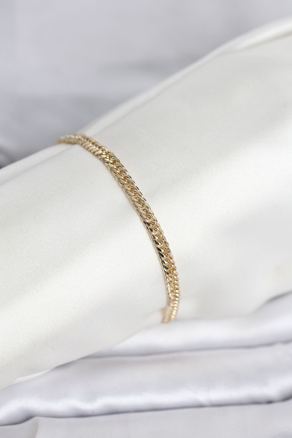 CM 14K Gold Renk Zincir Model Kadın Bileklik TG27BB8289 - Çok Renkli / Standart