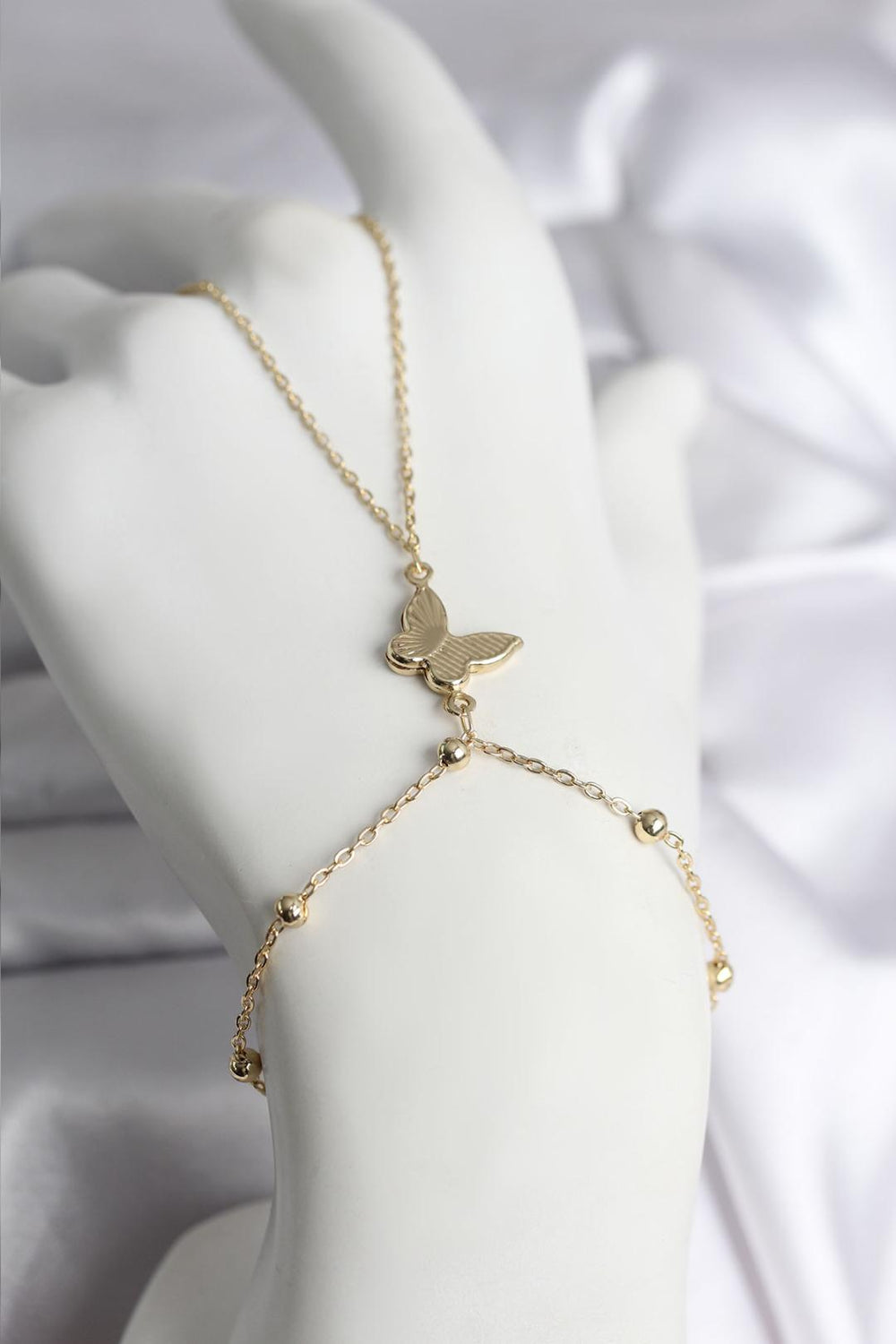 316L Çelik Gold Renk Kelebek Model Kadın Şahmeran TG27SN740