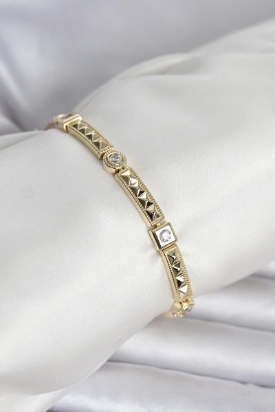 Xuping Punta Model Gold Renk Kadın Bileklik TG27BB8417