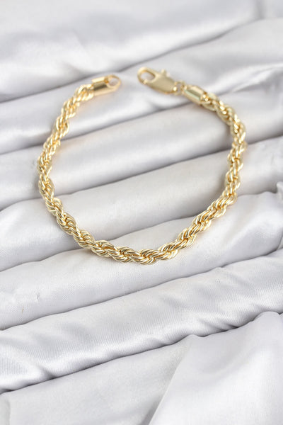 CM Burgu Model Gold Renk Pirinç Kadın Bileklik TG27BB8591