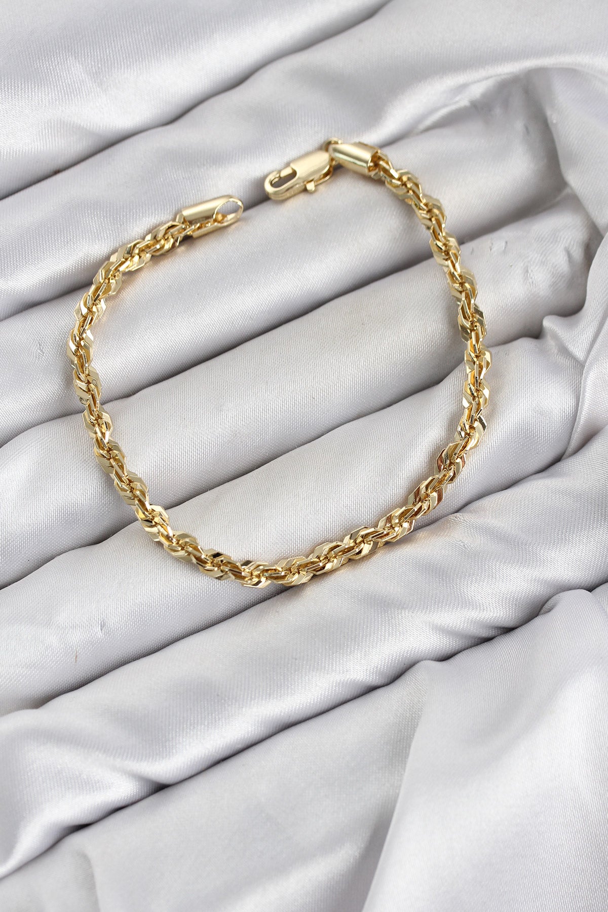 CM Singapur Model Zincir Gold Renk Kadın Bileklik TG27BB8596 - Çok Renkli / Standart