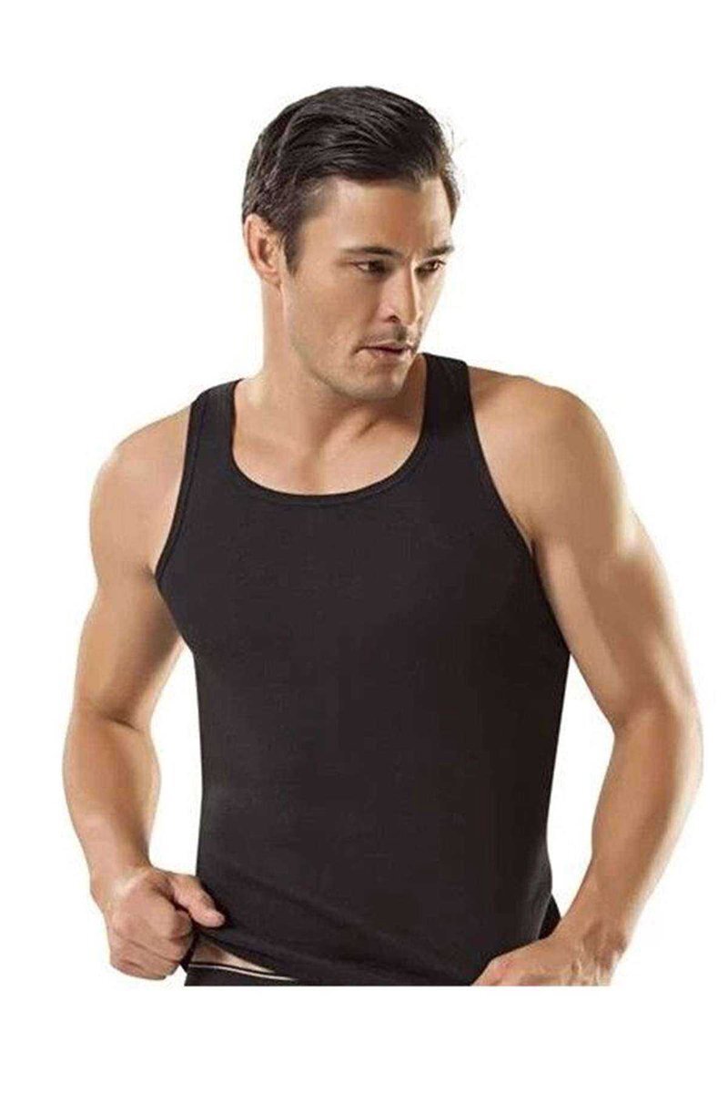 3 adet Tutku Ribana Spor Erkek Siyah Atlet 0118 - S