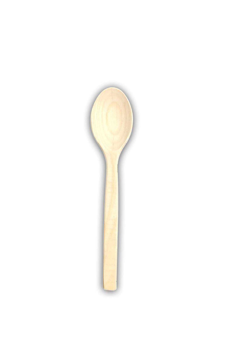 Ahşap Orta Boy Dişbudak Kaşık 27 cm