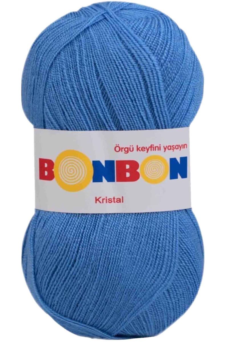 Kristal El Örgü Lif İpi Açık Mavi 98236