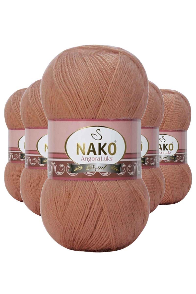 5 Adet Angora Lüks El Örgü İpi 12895