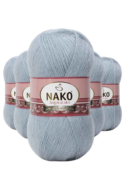 5 Adet Angora Lüks El Örgü İpi 12936