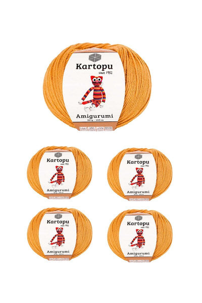 5 Adet Amigurumi El Örgü İpi 50gr 355
