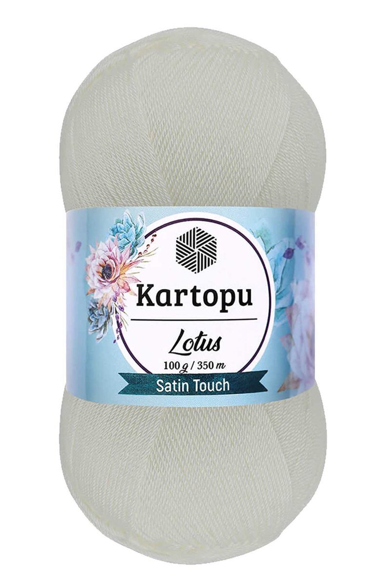 Lotus Bikini Büstiyer Bluz Örgü İpi K010 Beyaz