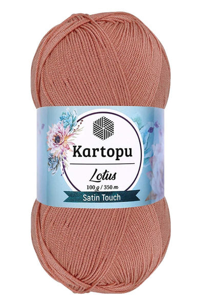 Lotus Bikini Büstiyer Bluz Örgü İpi K103 Pişmiş Ayva
