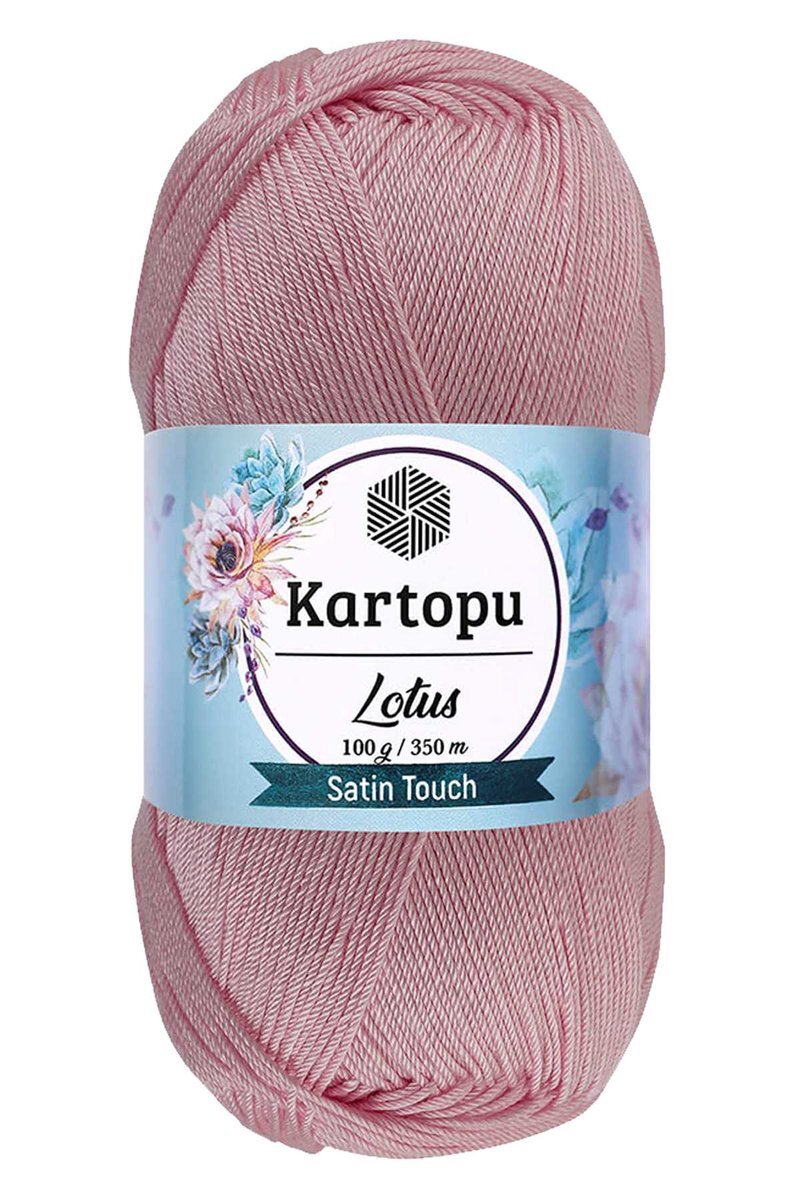 Lotus Bikini Büstiyer Bluz Örgü İpi K768 Açık Pembe