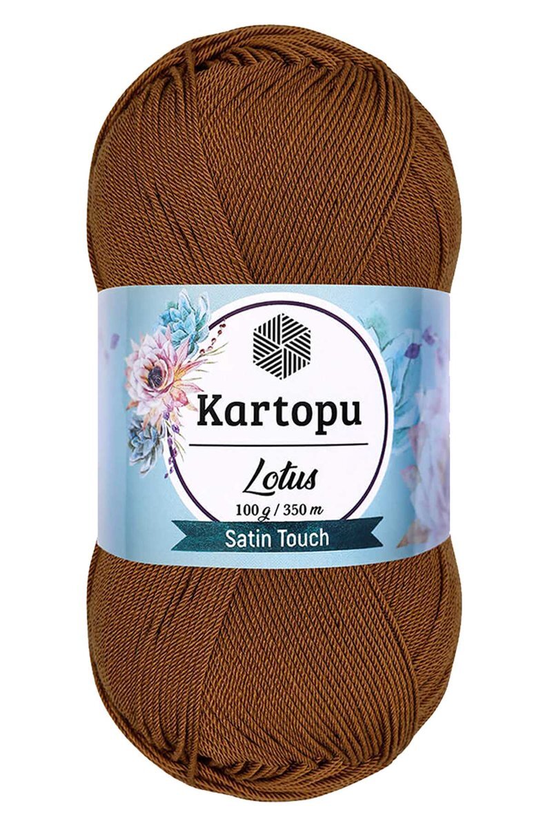 Lotus Bikini Büstiyer Bluz Örgü İpi K840 Koyu Hardal