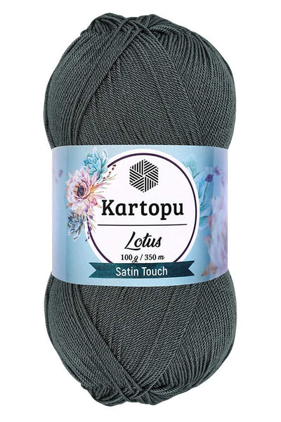 Lotus Bikini Büstiyer Bluz Örgü İpi K944 Füme