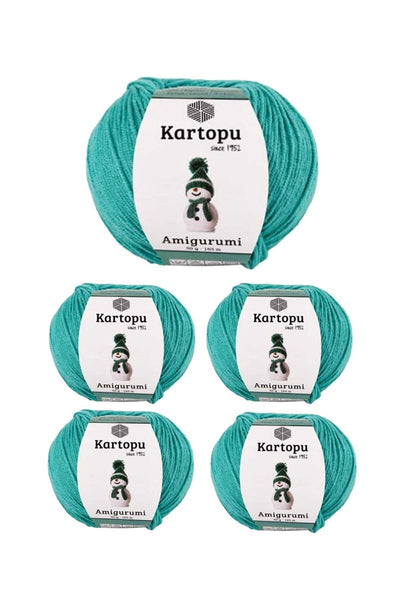 5 Adet Amigurumi El Örgü İpi 50gr 418