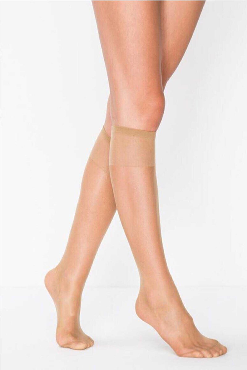 Süper Ince 15 den Mat Pantolon Çorabı Bronz - Standart