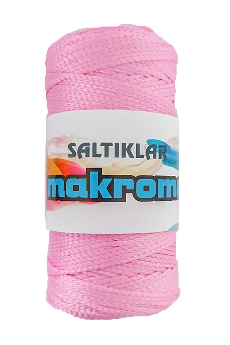 Polyester Makrome İpi 1545 Pembe 100 gr