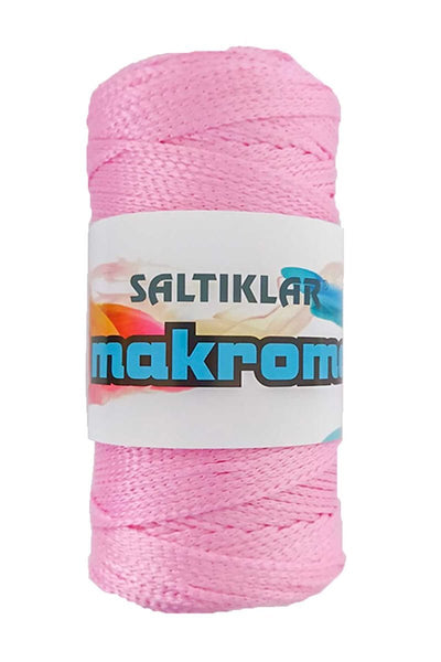 Polyester Makrome İpi 1545 Pembe 100 gr