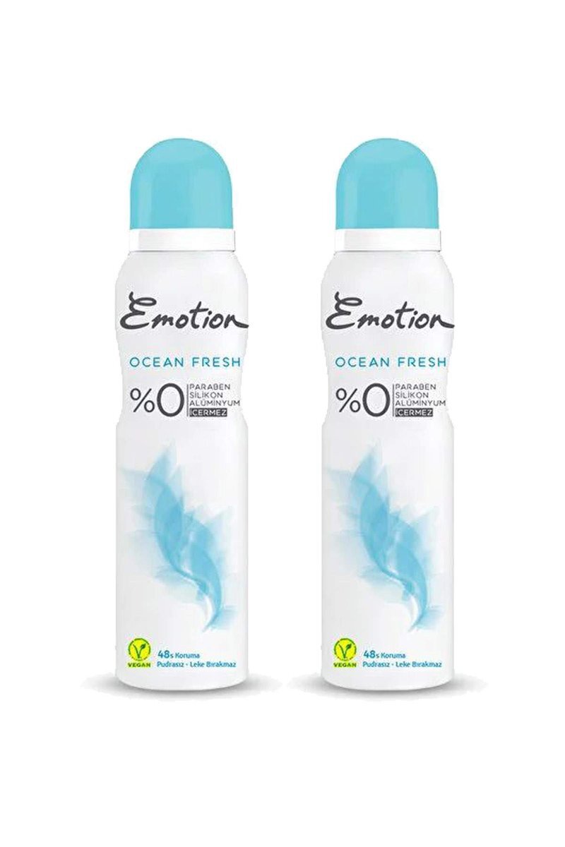 2 Adet Ocean Fresh Kadın Deodorant 150Ml
