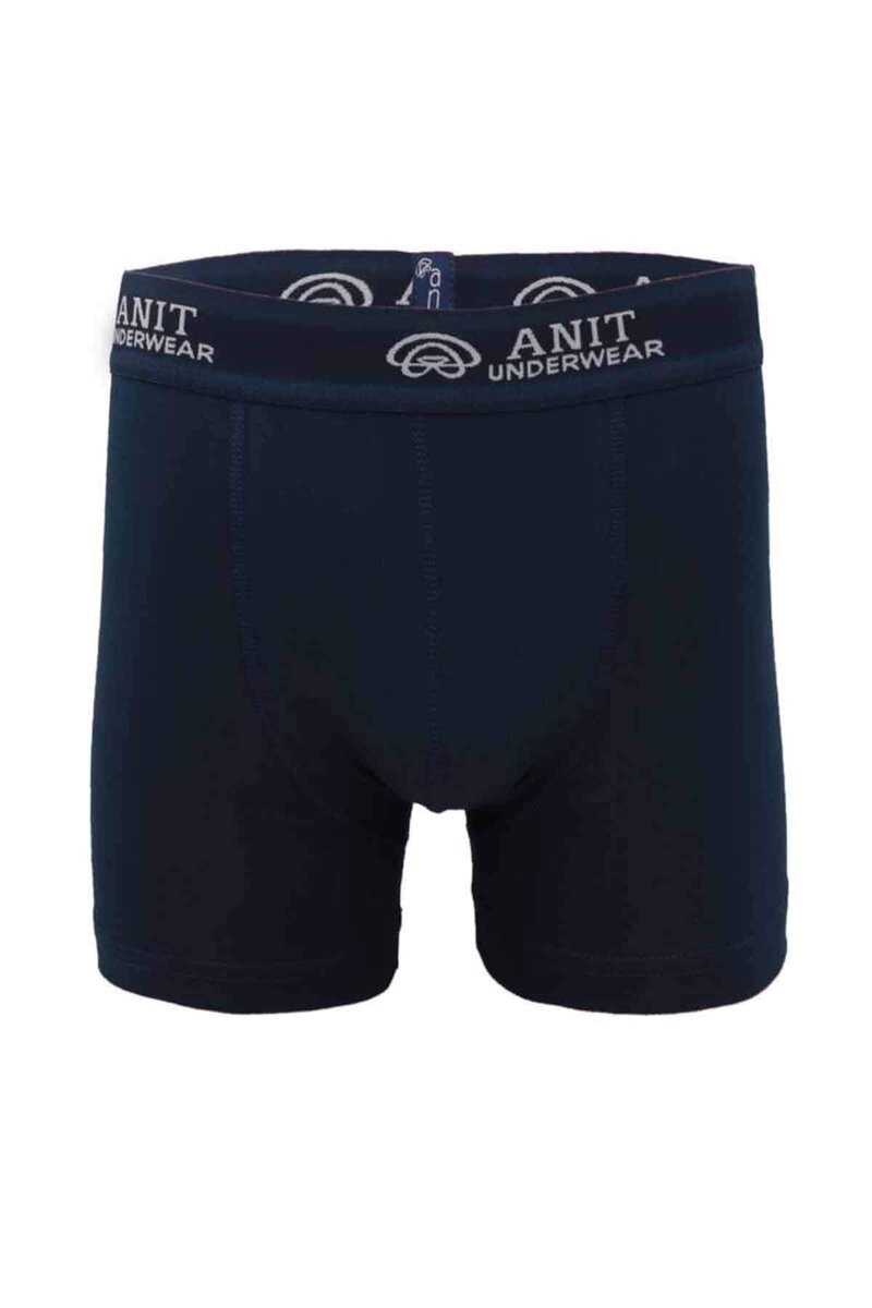 Kısa Paça Likralı Erkek Boxer Siyah - 1115A - S