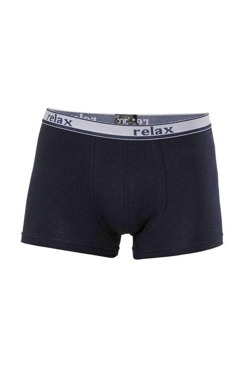 Relax Pamuklu Esnek Erkek Boxer Lacivert - 1268A - M