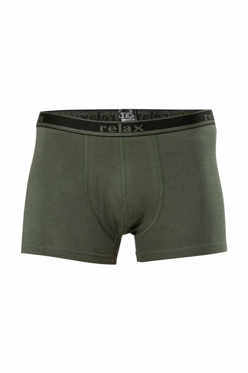 Relax Pamuklu Esnek Erkek Boxer Haki - 1268A - M