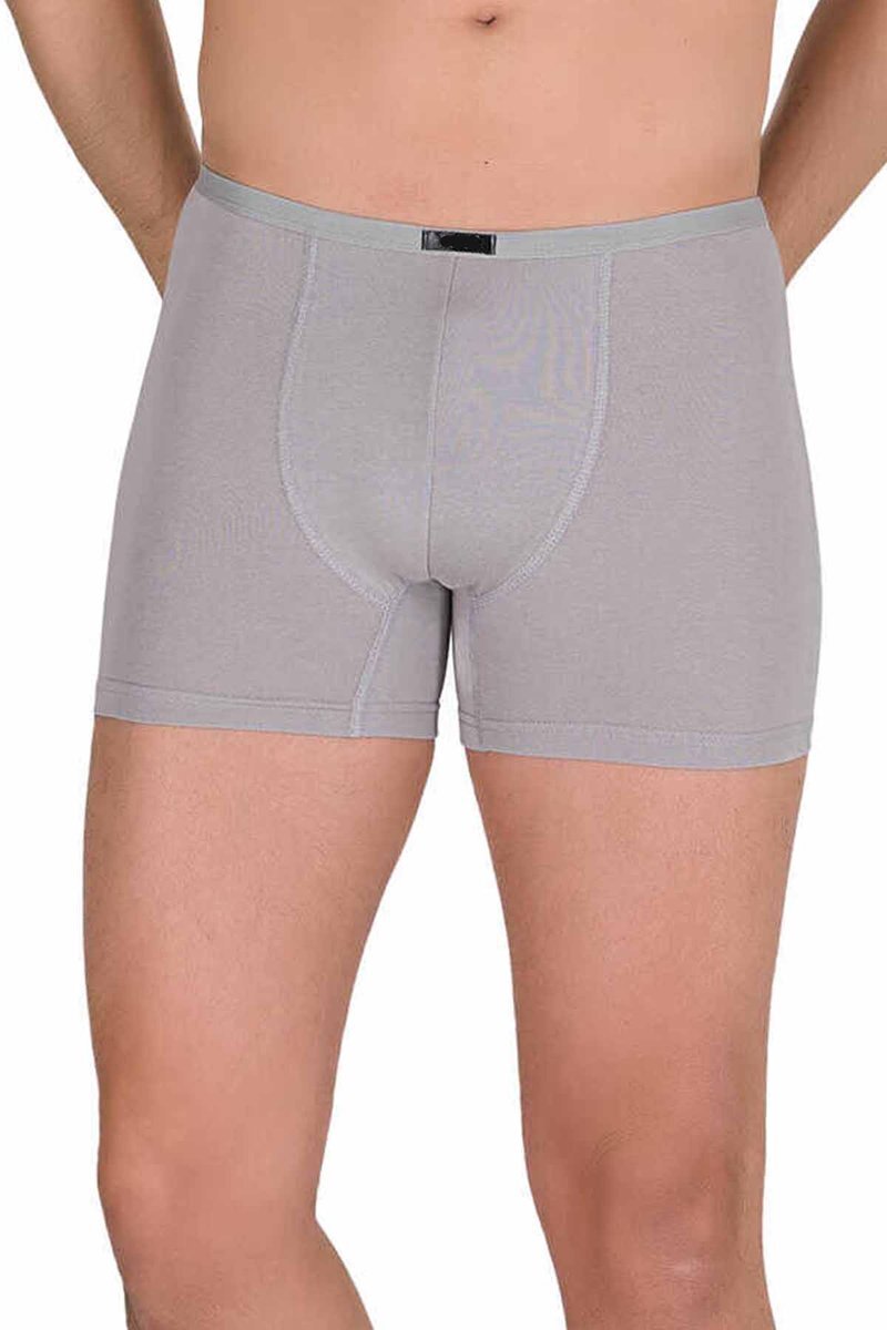 Erkek Modal Boxer Short Gri 4488B - S