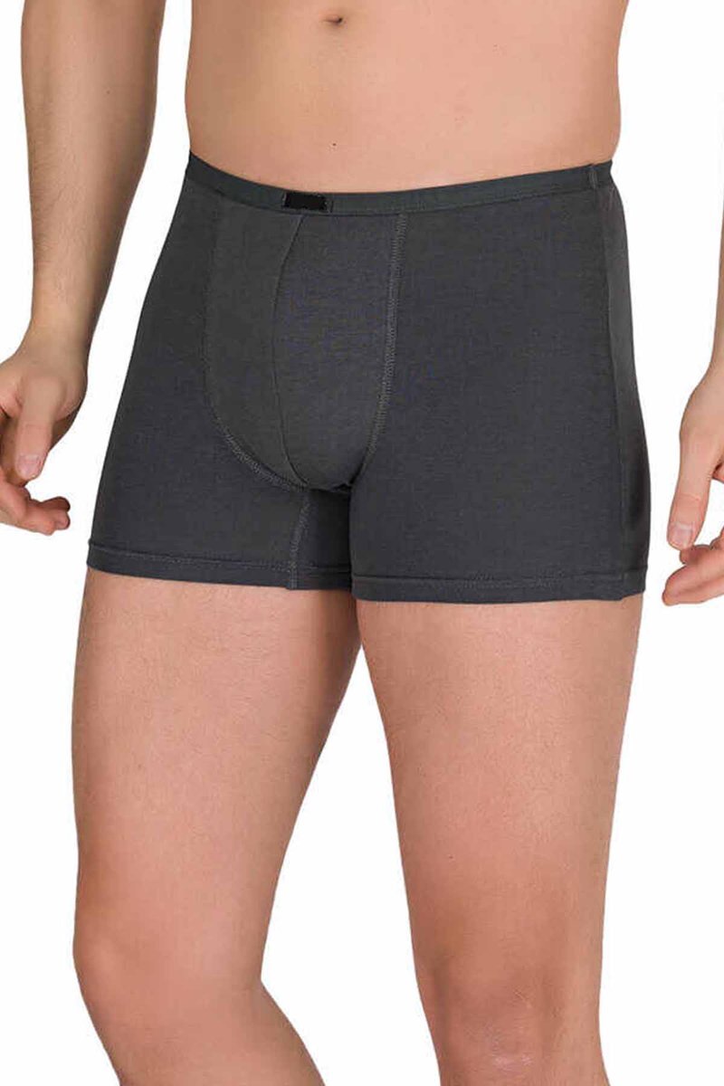 Erkek Modal Boxer Short Füme 4488B - S