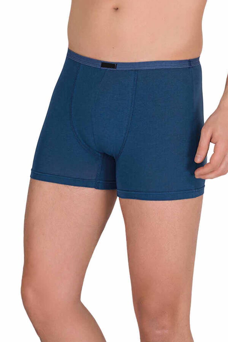 Erkek Modal Boxer Short İndigo 4488B - S