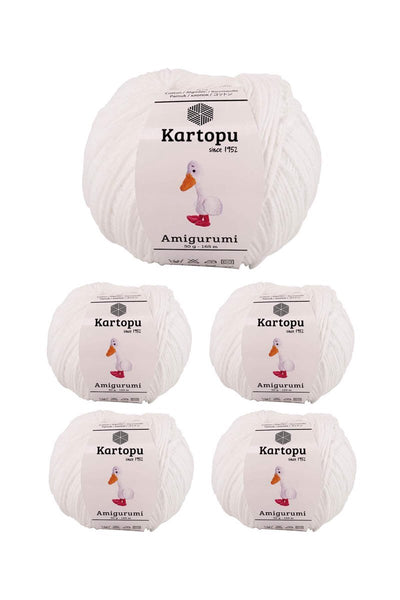 5 Adet Amigurumi El Örgü İpi 50gr 010