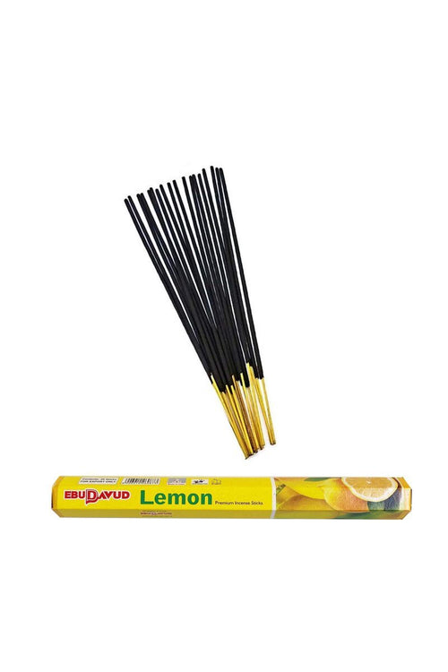 3 Paket 20 Çubuklu Tütsü Limon - Amber - Lilly - Kayık Hediyeli - görsel 2