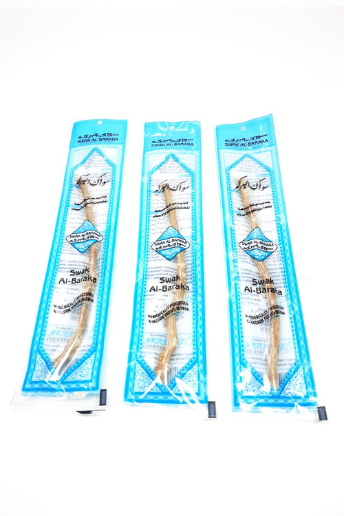 3 Adet Taze Doğal Diş Fırçası Misvak Vakumlu Paket 15 cm Orta Boy - görsel 2