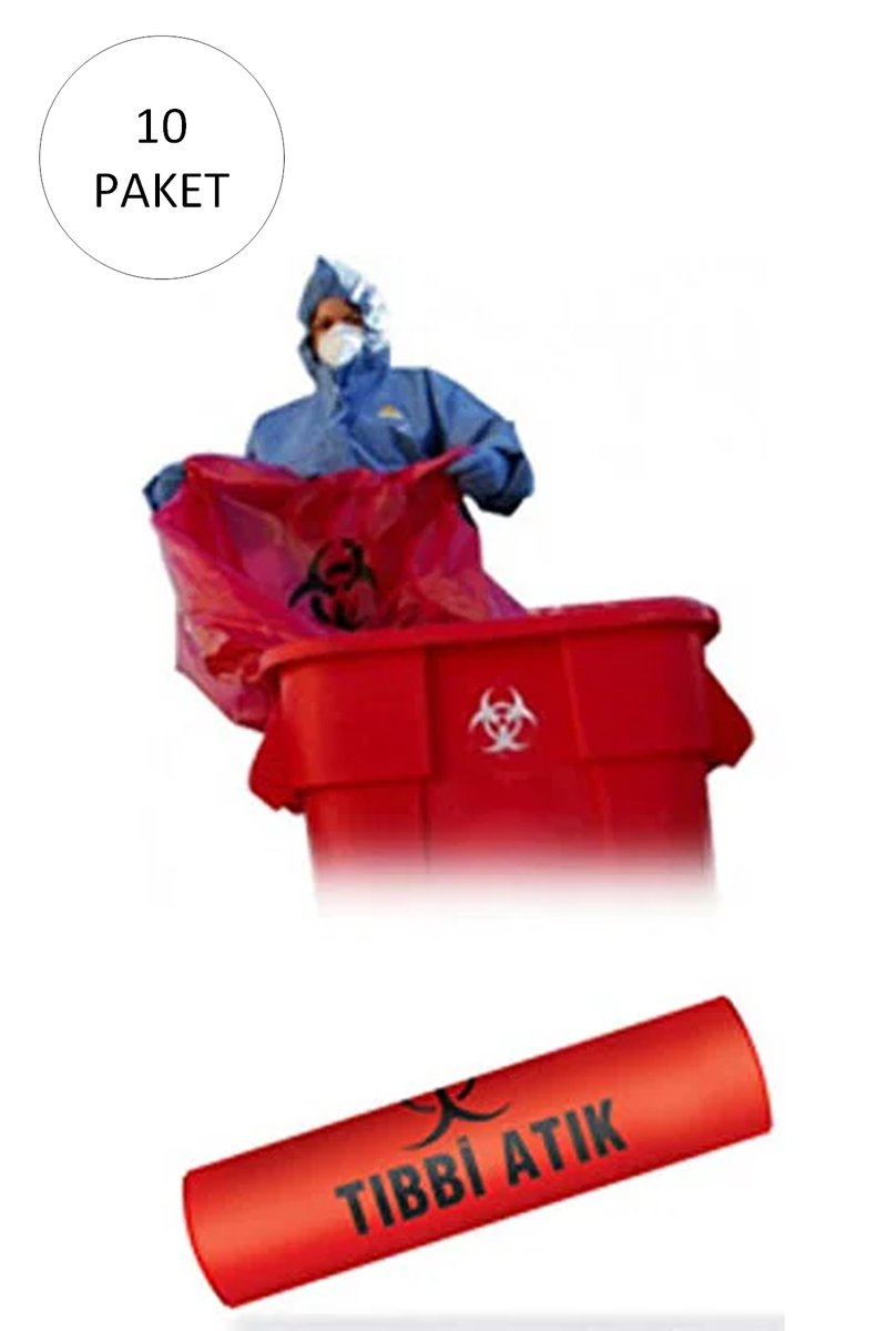 Büyük Boy 80 x 110 cm 700 gr 10 lu Rulo x 10 Paket = 100 Adet (Kırmızı-Siyah Baskılı)