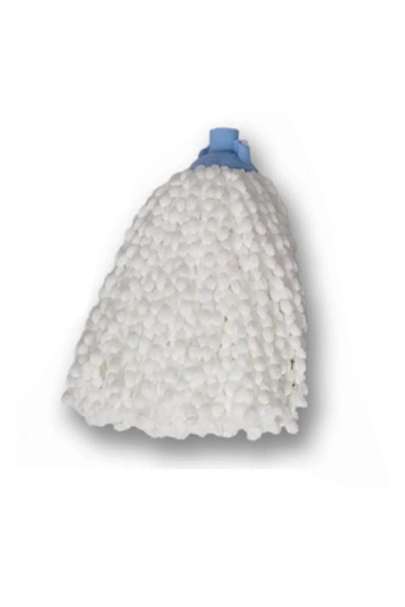 Mop Mikrofiber Beyaz Örgülü Paspas İp - MF01