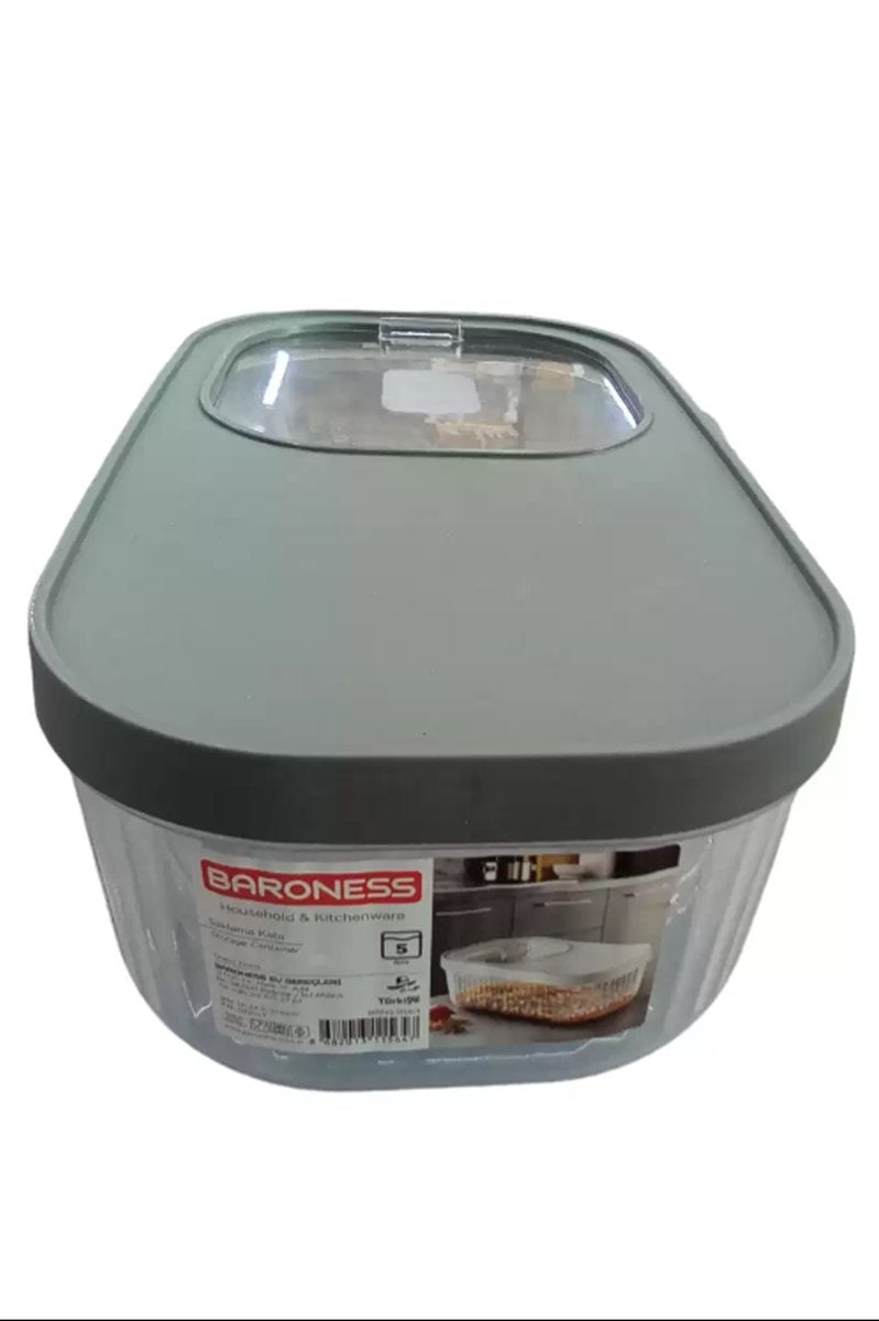 Multi Box Kapaklı Saklama Kabı 5 Lt - 11564