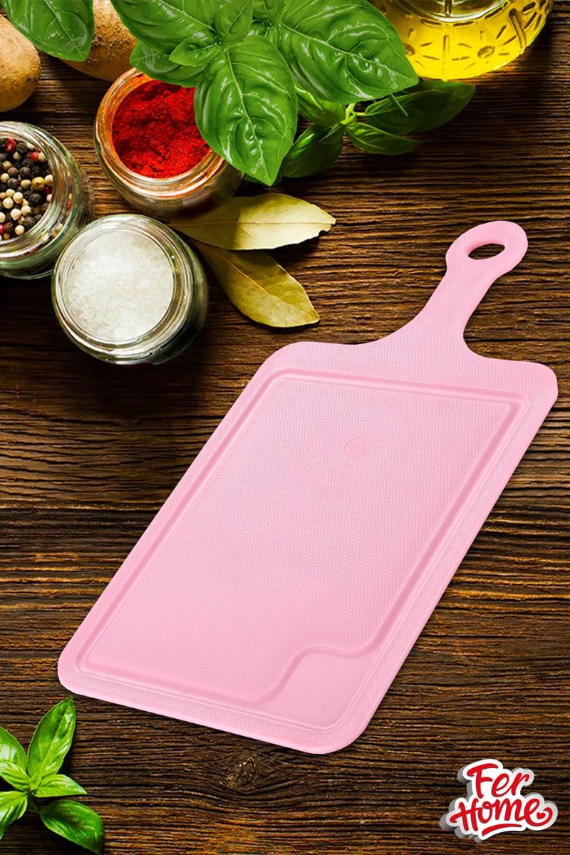 Kesme Tahtası Kaydırmaz Plastik Kesme Sunum Tahtası Pratik Kesim Panosu 165x315 Mm - FR-105