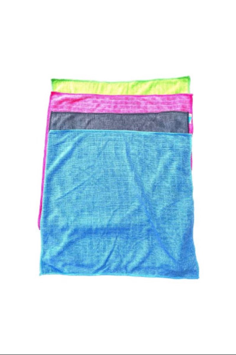 Kareli Temizlik Bezi Asorti 320 Gr 40x40 Cm - STK294-961