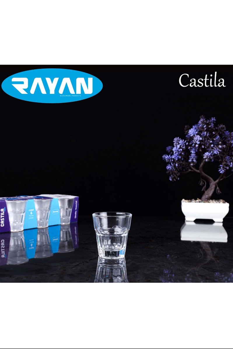 Kahve Yanı Castila Bardak - 81274