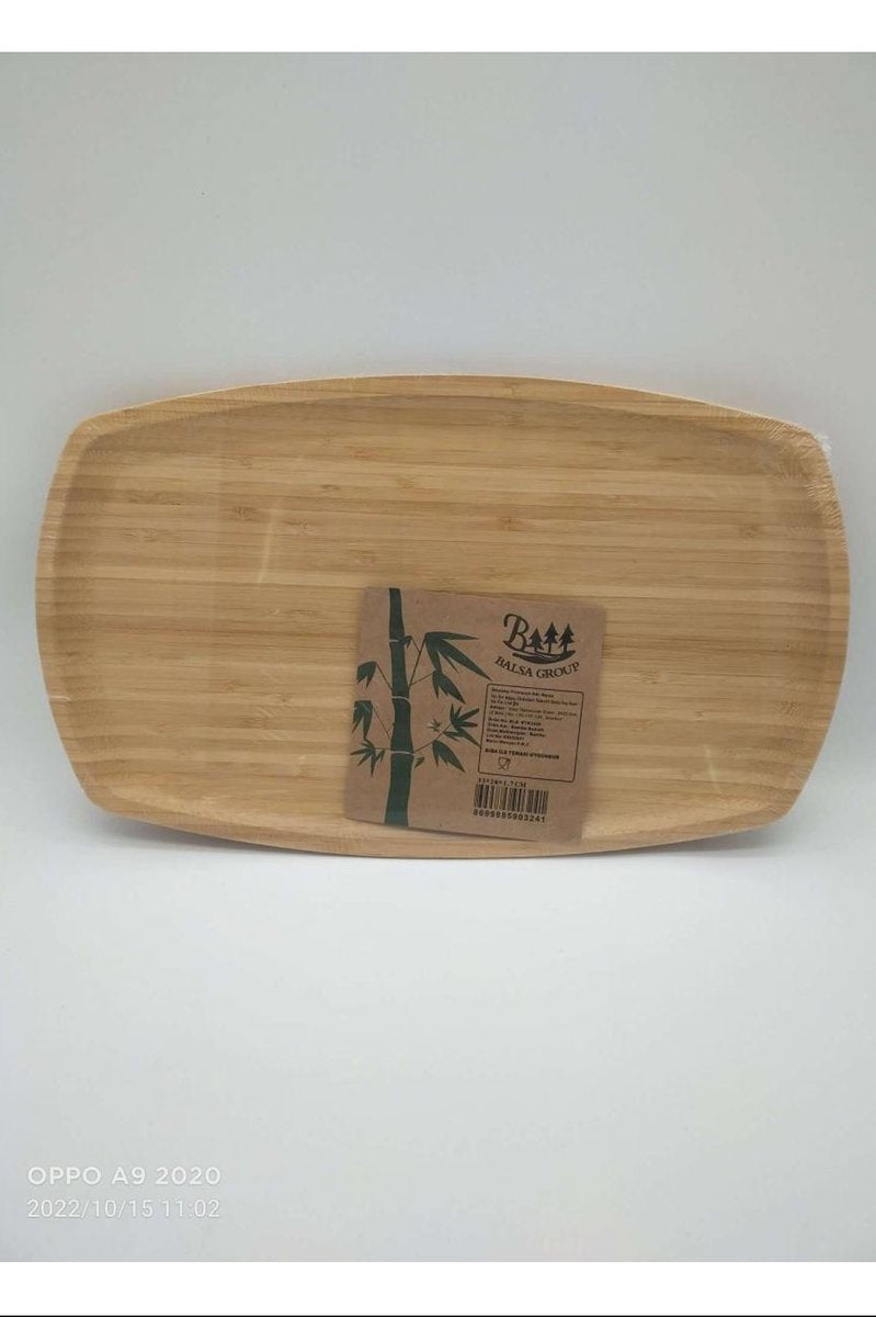 Bambu Kayık Sunum 33x20 Cm - BLS KYK3320