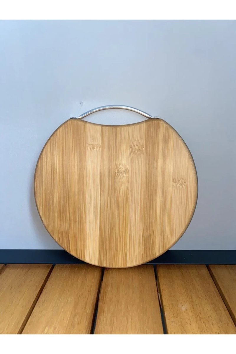 Bambu Kesim Sunum Tahtası 28*28*1,5 Cm - 70467