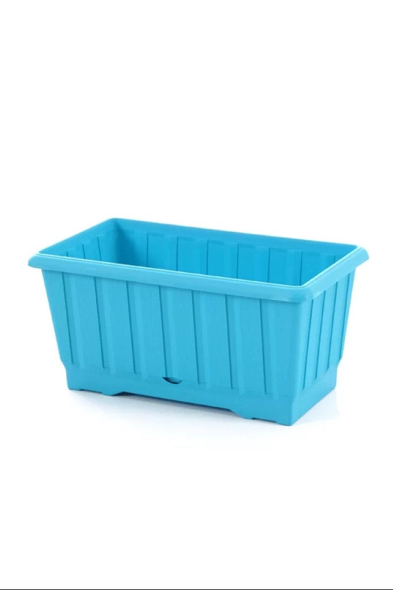 Klasik Balkon Çiçek ve Bitki Saksısı No:1 - 4.3 Litre - S231