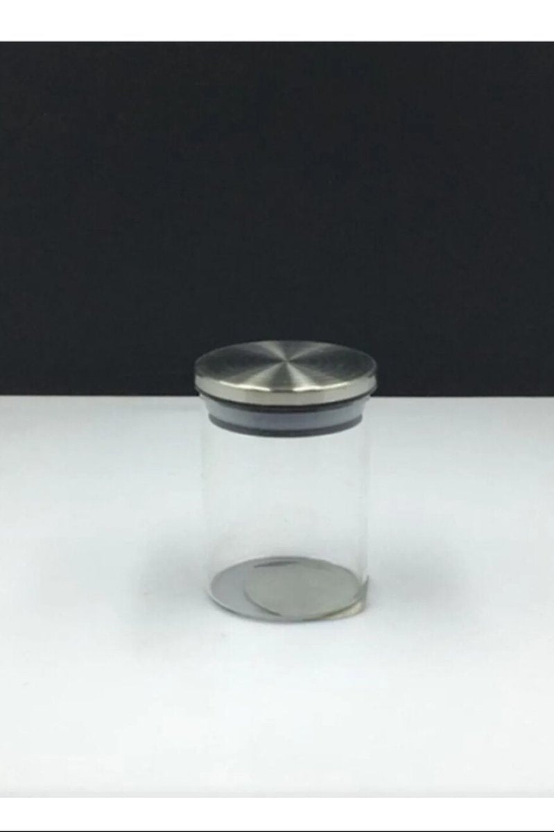 Metal Kapaklı Cam Baharatlık 6.5x8 Cm - Kvn37