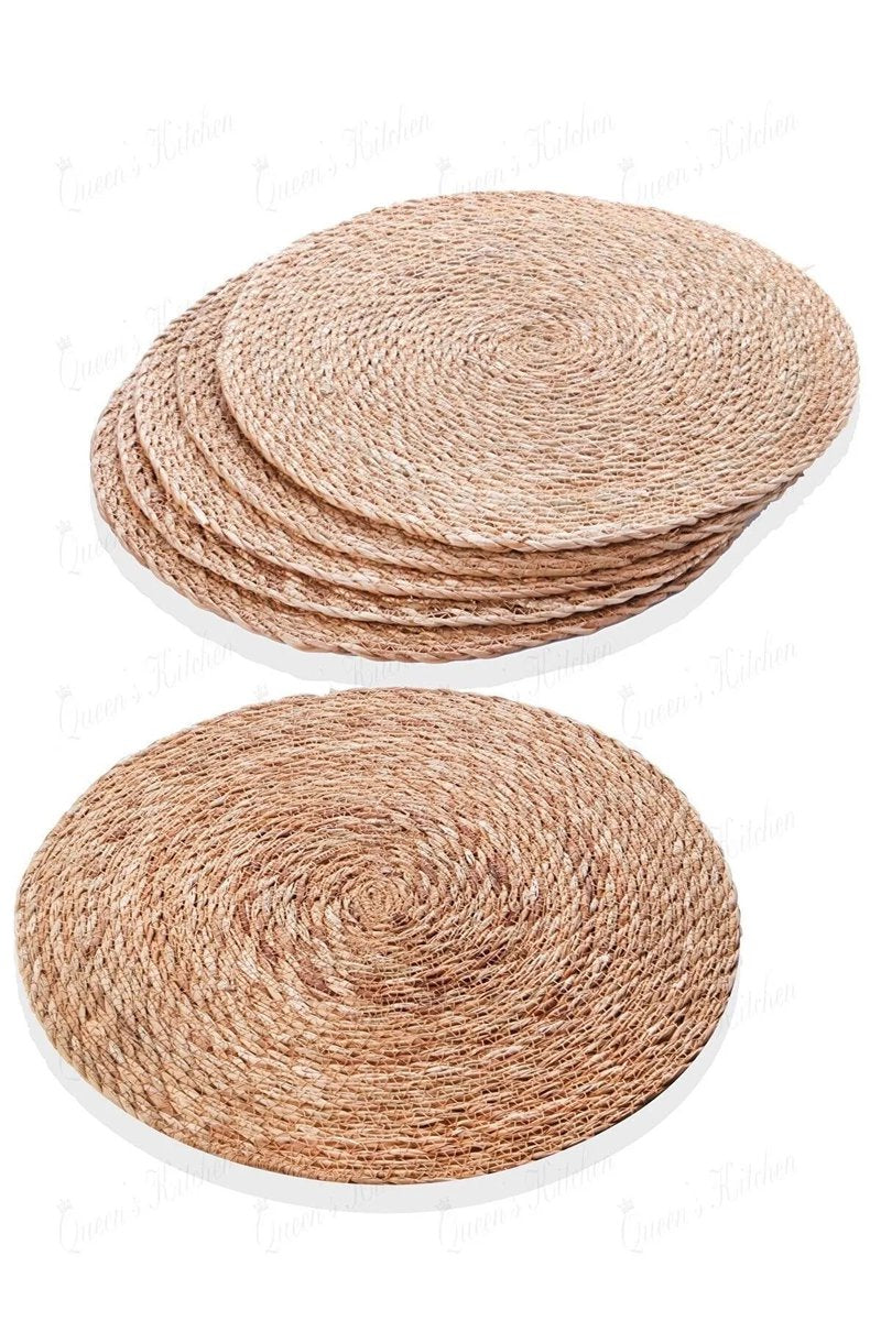 Dekoratif Modern 35 Cm Hasır Amerikan Servis 1 Adet - BLSSGS35