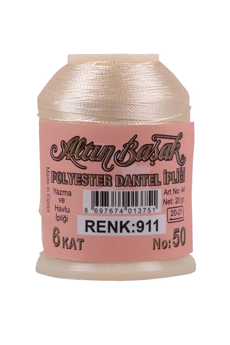 Altınbaşak Oya ve Dantel İpi 20 gr - - No: 911