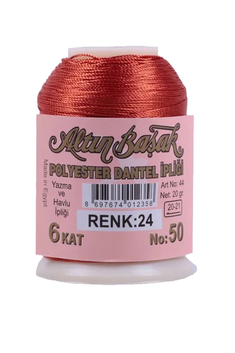 Altınbaşak Oya ve Dantel İpi 20 gr - - No: 024