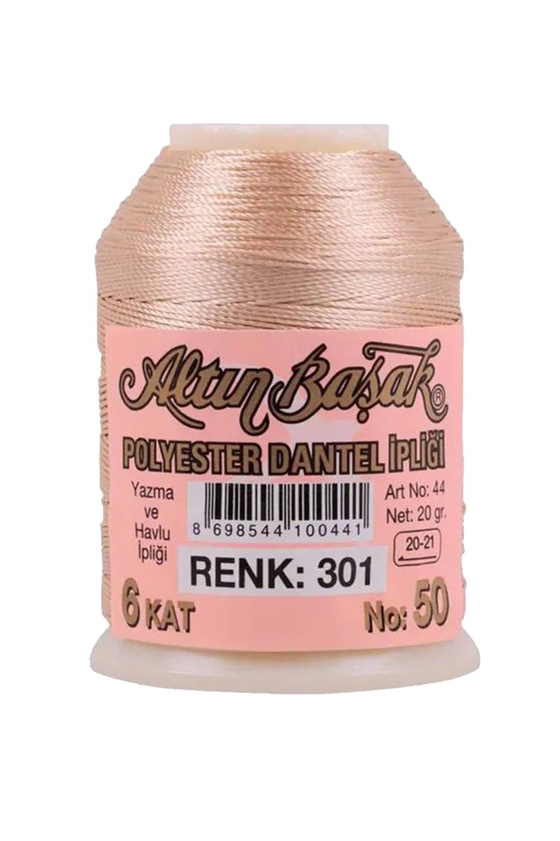 Altınbaşak Oya ve Dantel İpi 20 gr - - No: 301