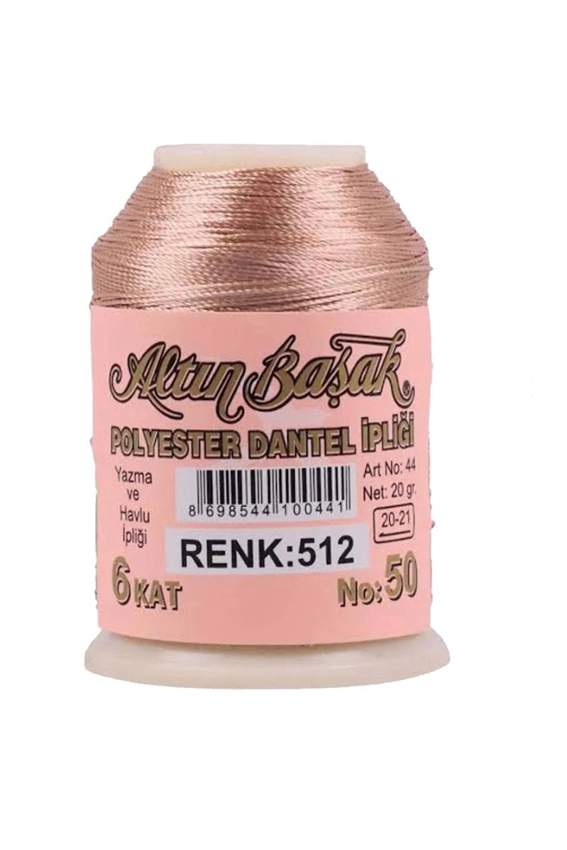 Altınbaşak Oya ve Dantel İpi 20 gr - - No: 512