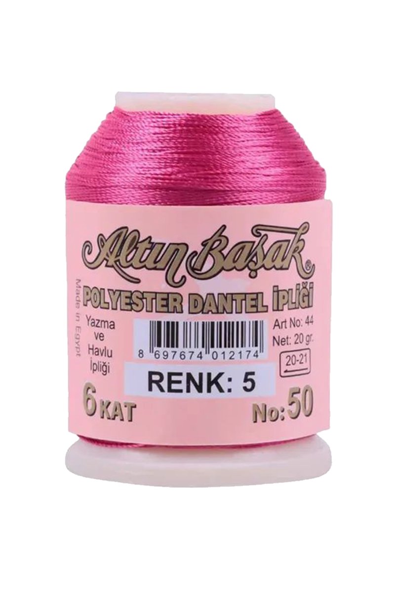 Altınbaşak Oya ve Dantel İpi 20 gr - - No: 005