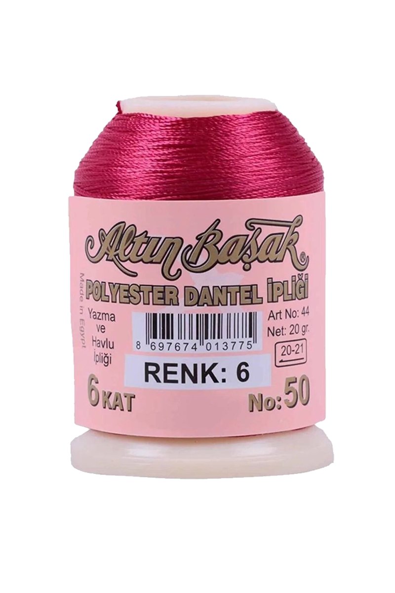 Altınbaşak Oya ve Dantel İpi 20 gr - - No: 006