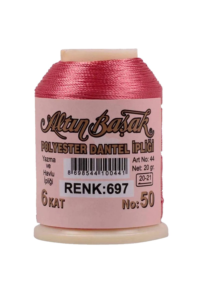 Altınbaşak Oya ve Dantel İpi 20 gr - - No: 697